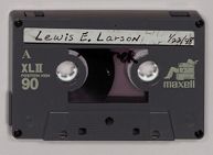 Lewis E. Larson oral history interview, January 23, 1998